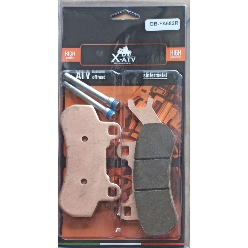 Can Am Maverick Traxter Defender FA682R Brake Pads 715900386