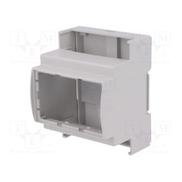 1 pcs x ITALTRONIC - 25.0401000.BL - Enclosure: for DIN rail mounting, Y: 90mm, X: 71mm, Z: 62mm, grey
