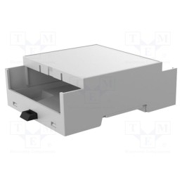 1 pcs x ITALTRONIC - 35.0407000.BL - Enclosure: for DIN rail mounting, Y: 90mm, X: 71.1mm, Z: 32mm, grey