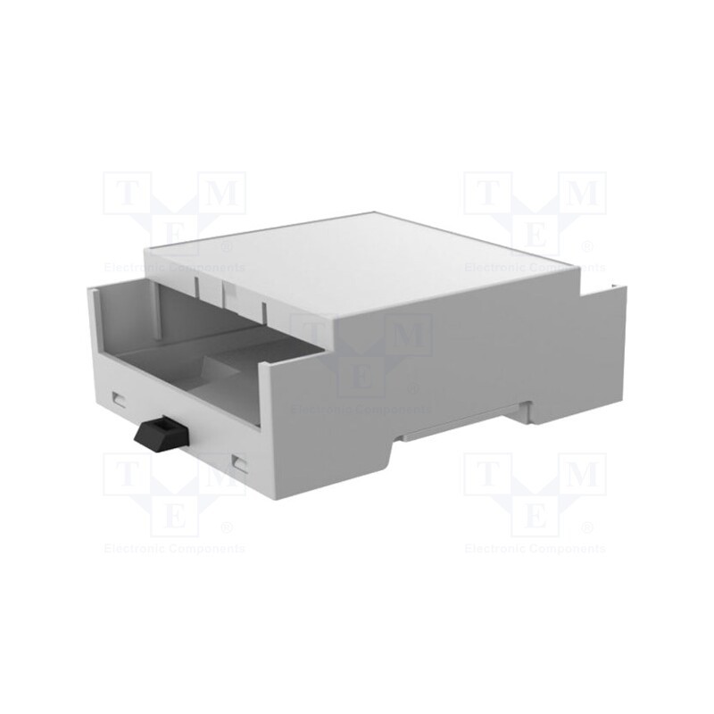 1 pcs x ITALTRONIC - 35.0407000.BL - Enclosure: for DIN rail mounting, Y: 90mm, X: 71.1mm, Z: 32mm, grey