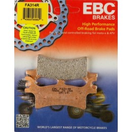 Rear pads scrambler magnum 325 500 330 trail 250