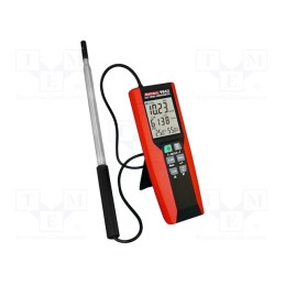 1 pcs x SEFRAM - SEFRAM9862 - Thermoanemometer, LCD, Velocity measuring range: 0÷25m/s, ±3.5%
