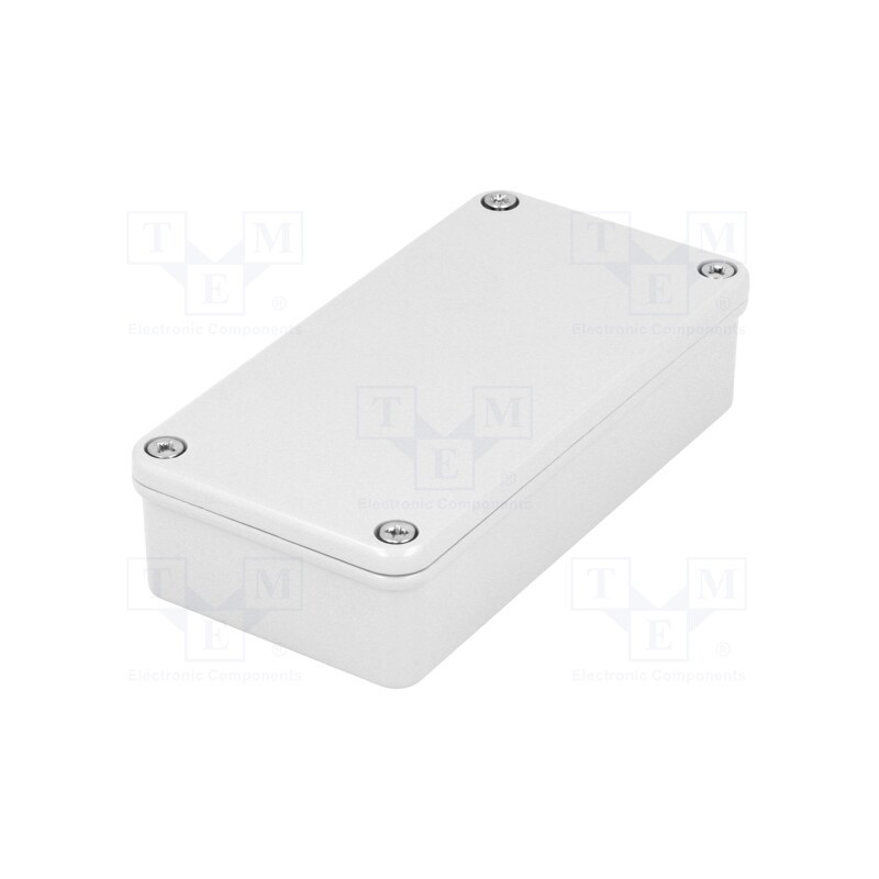 1 pcs x GAINTA - G112G-IP67 - Enclosure: multipurpose, X: 52.5mm, Y: 102.5mm, Z: 25.5mm, aluminium