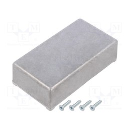 1 pcs x GAINTA - G0124F - Enclosure: shielding, X: 60mm, Y: 111mm, Z: 30mm, aluminium, natural