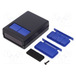 1 pcs x TEKO - 10124.9 - Enclosure: for remote controller, SNAP, X: 60mm, Y: 82mm, Z: 25mm