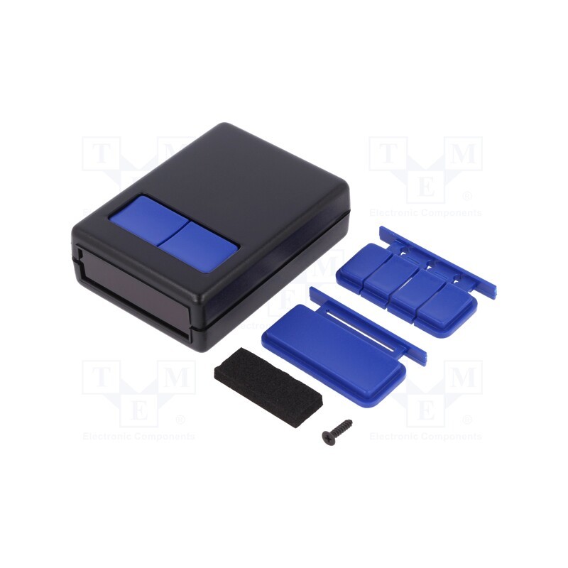 1 pcs x TEKO - 10124.9 - Enclosure: for remote controller, SNAP, X: 60mm, Y: 82mm, Z: 25mm