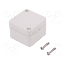 1 pcs x BOPLA - T205 - Enclosure: multipurpose, X: 50mm, Y: 52mm, Z: 35mm, EUROMAS, ABS, IP66