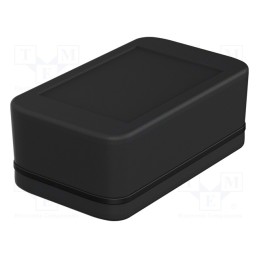 1 pcs x BOPLA - BL 704025 - 9005 - SET - Enclosure: multipurpose, X: 43.2mm, Y: 71.2mm, Z: 26mm, BoLink, black