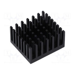 1 pcs x FISCHER ELEKTRONIK - ICKPGA11X11 - Heatsink: extruded, black, L: 24.76mm, W: 27.95mm, H: 15.24mm