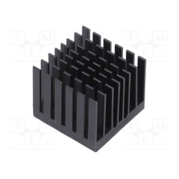 1 pcs x Advanced Thermal Solutions - ATS-55300W-C1-R0 - Heatsink: extruded, grilled, BGA, black, L: 30mm, W: 30mm, H: 24.5mm