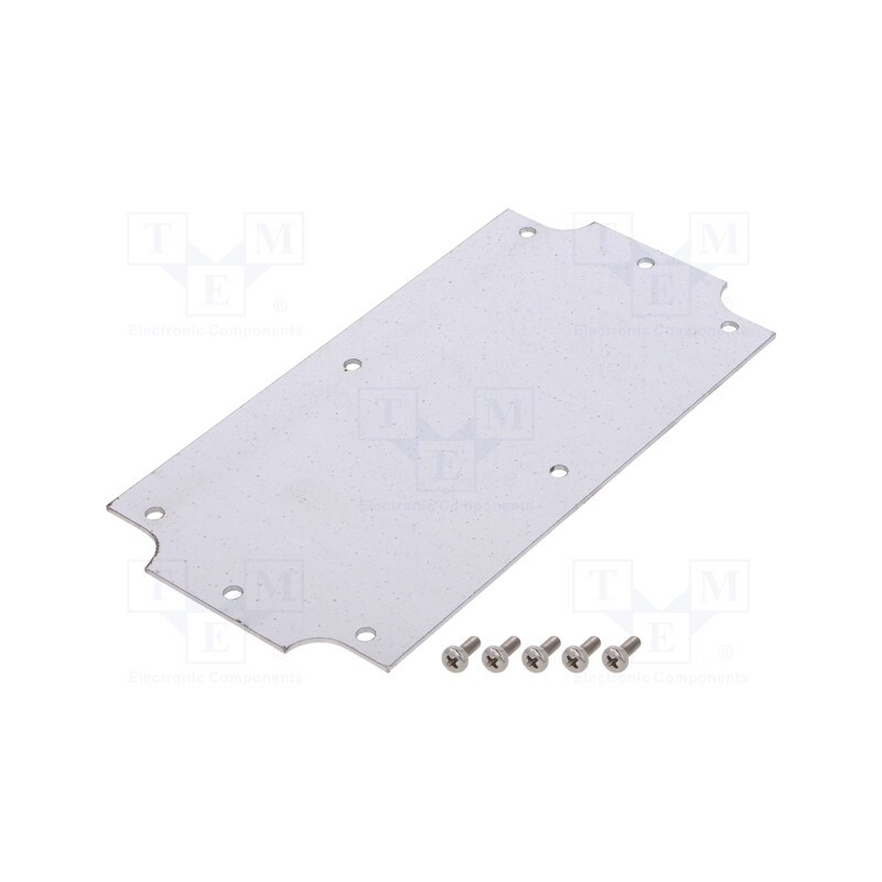 1 pcs x HAMMOND - 1554JPL - Mounting plate, steel, W: 76mm, L: 147mm, Series: 1554PB