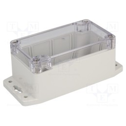 1 pcs x GAINTA - G205CMF - Enclosure: multipurpose, X: 65mm, Y: 115mm, Z: 55mm, polycarbonate