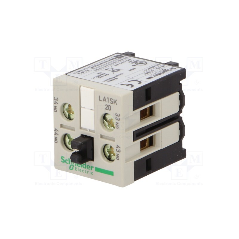 1 pcs x SCHNEIDER ELECTRIC - LA1SK20 - Auxiliary contacts, Series: TeSys SK,TeSys SKGC, front
