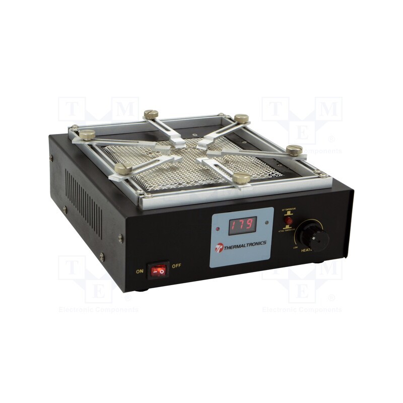 1 pcs x THERMALTRONICS - TMT-PH200 - Preheater, 600W, 130x130mm, 220÷240VAC, 100÷380°C, ESD, Plug: EU