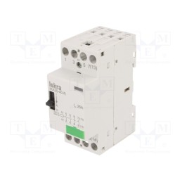 1 pcs x ISKRA - 30.046.271 - Contactor: 4-pole installation, 25A, 230VAC, NO x4
