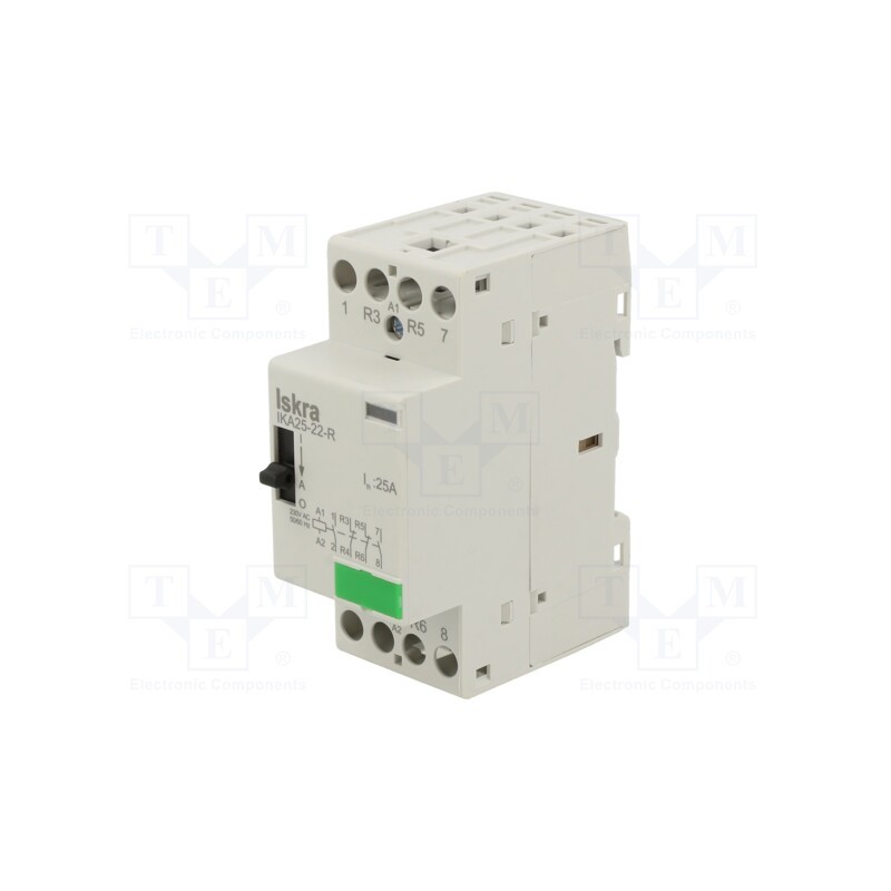 1 pcs x ISKRA - 30.046.273 - Contactor: 4-pole installation, 25A, 230VAC, NC x2 + NO x2