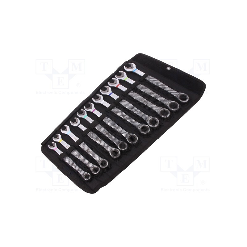 1 set x WERA - 5020013001 - Wrenches set, combination spanner,with ratchet, Joker 6000