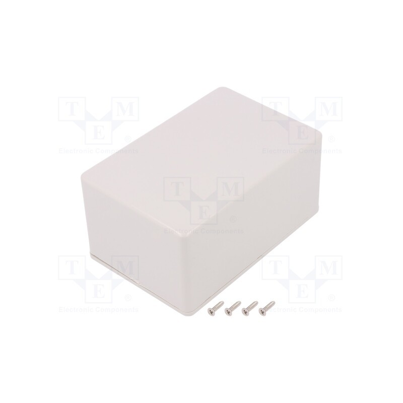 1 pcs x HAMMOND - 1591TSGY - Enclosure: multipurpose, X: 80mm, Y: 120mm, Z: 59mm, 1591S, ABS, grey