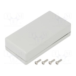 1 pcs x HAMMOND - 1551WYGY - Enclosure: multipurpose, X: 50mm, Y: 100mm, Z: 24mm, 1551W, UL94V-0