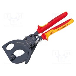 1 pcs x KNIPEX - 95 362 80 - Cutters, L: 280mm, Tool material: steel, Øcable: 52mm, 380mm2, 1kVAC