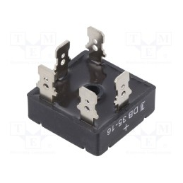 1 pcs x DIOTEC SEMICONDUCTOR - DB35-16 - Bridge rectifier: three-phase, Urmax: 1.6kV, If: 35A, Ifsm: 450A