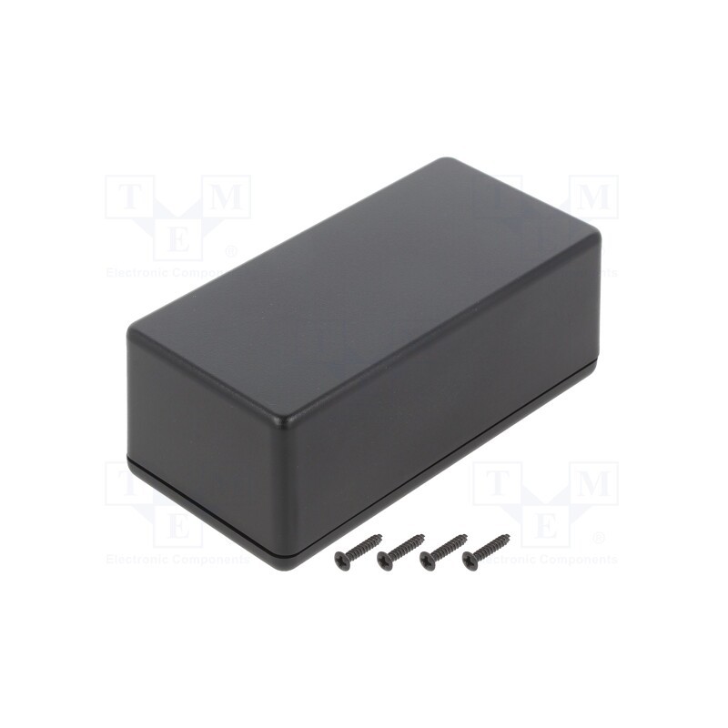 1 pcs x TAKACHI - TW7-5-13B - Enclosure: multipurpose, X: 65mm, Y: 130mm, Z: 50mm, TW, ABS, black
