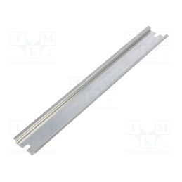 1 pcs x FIBOX - EKIV 27 - DIN rail, steel, W: 35mm, L: 266mm, Plating: zinc