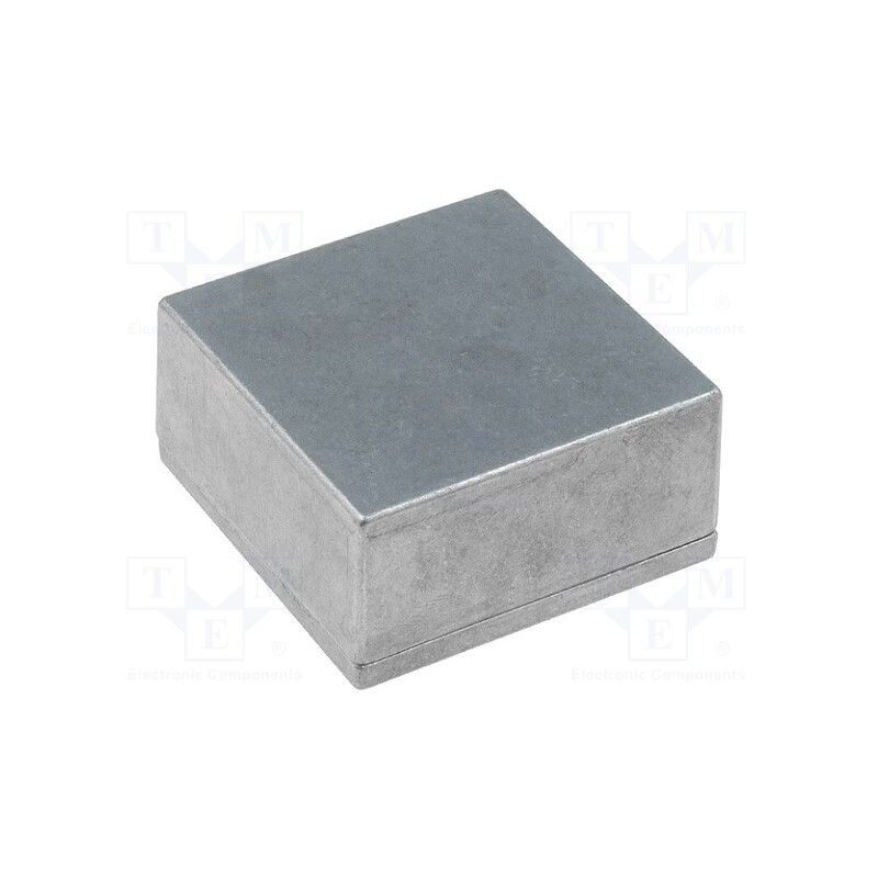 1 pcs x HAMMOND - 1590LLB - Enclosure: multipurpose, X: 50mm, Y: 50mm, Z: 21mm, 1590, aluminium