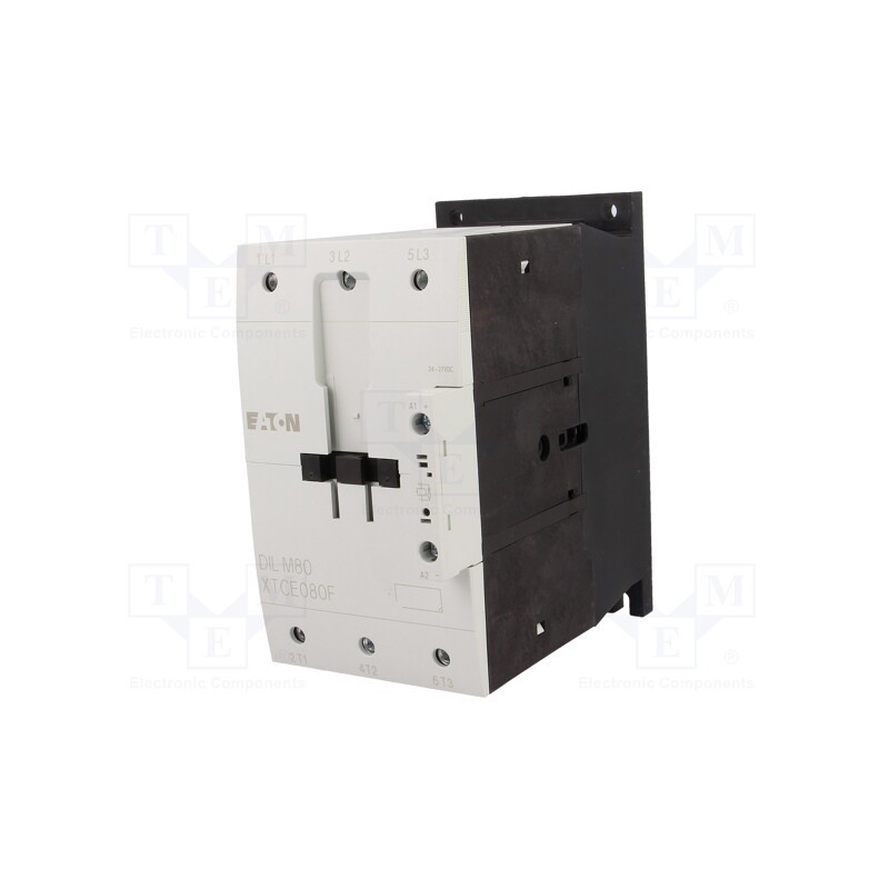 1 pcs x EATON ELECTRIC - DILM80(RDC24) - Contactor: 3-pole, NO x3, 24VDC, 80A, DILM80, screw terminals, 690V