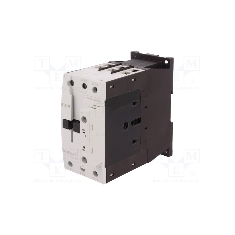 1 pcs x EATON ELECTRIC - DILM72-EA(230V50HZ,240V60HZ) - Contactor: 3-pole, NO x3, 230VAC, 72A, DILM72, screw terminals