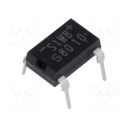 3 pcs x SHINDENGEN - S1WB(A)80-7101 - Bridge rectifier: single-phase, Urmax: 800V, If: 1A, Ifsm: 30A, DIP4