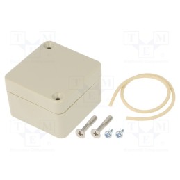 1 pcs x HAMMOND - RZ0362 - Enclosure: multipurpose, X: 50mm, Y: 52mm, Z: 35mm, Ritec, ABS, beige