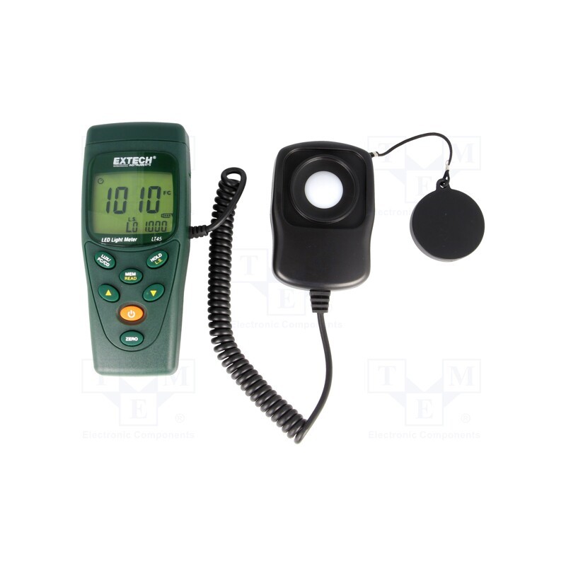1 pcs x EXTECH - LT45 - Light meter, 40/400/4k/40kFc,400/4k/40k/400klx, 3%, 2,5x/s