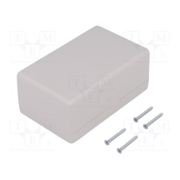 1 pcs x HAMMOND - 1594CSGY - Enclosure: multipurpose, X: 66mm, Y: 105mm, Z: 45mm, 1594, ABS, grey