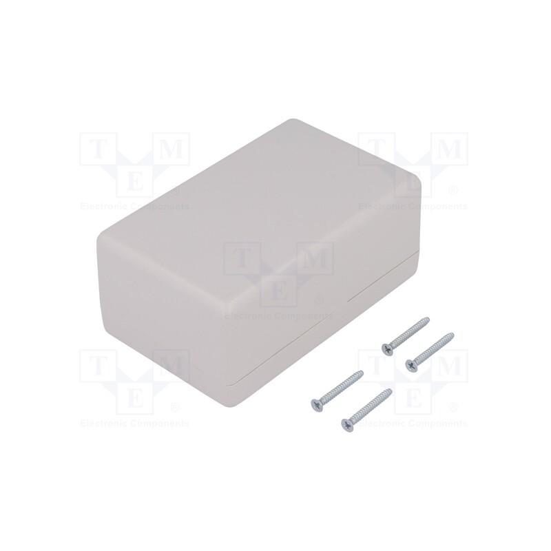 1 pcs x HAMMOND - 1594CSGY - Enclosure: multipurpose, X: 66mm, Y: 105mm, Z: 45mm, 1594, ABS, grey
