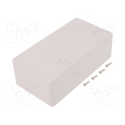 1 pcs x HAMMOND - 1591DSGY - Enclosure: multipurpose, X: 80mm, Y: 150mm, Z: 50mm, 1591S, ABS, grey