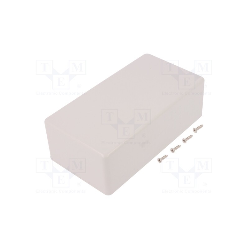1 pcs x HAMMOND - 1591DSGY - Enclosure: multipurpose, X: 80mm, Y: 150mm, Z: 50mm, 1591S, ABS, grey