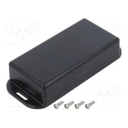 1 pcs x HAMMOND - 1551WYFLBK - Enclosure: multipurpose, X: 50mm, Y: 100mm, Z: 24mm, 1551W, black
