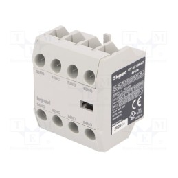 1 pcs x LEGRAND - 416854 - Auxiliary contacts, Series: CTX3, Leads: screw terminals, front