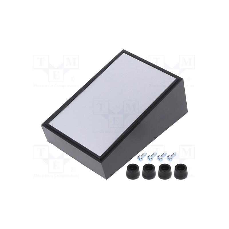 1 pcs x TEKO - 102.9 - Enclosure: desktop, PULT-10, X: 70mm, Y: 110mm, Z: 48mm, ABS, black