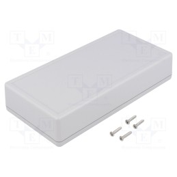 1 pcs x HAMMOND - 1599ESGY - Enclosure: multipurpose, X: 85mm, Y: 170mm, Z: 35mm, 1599, ABS, grey