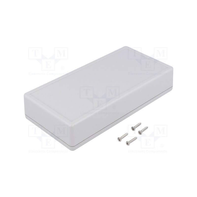1 pcs x HAMMOND - 1599ESGY - Enclosure: multipurpose, X: 85mm, Y: 170mm, Z: 35mm, 1599, ABS, grey