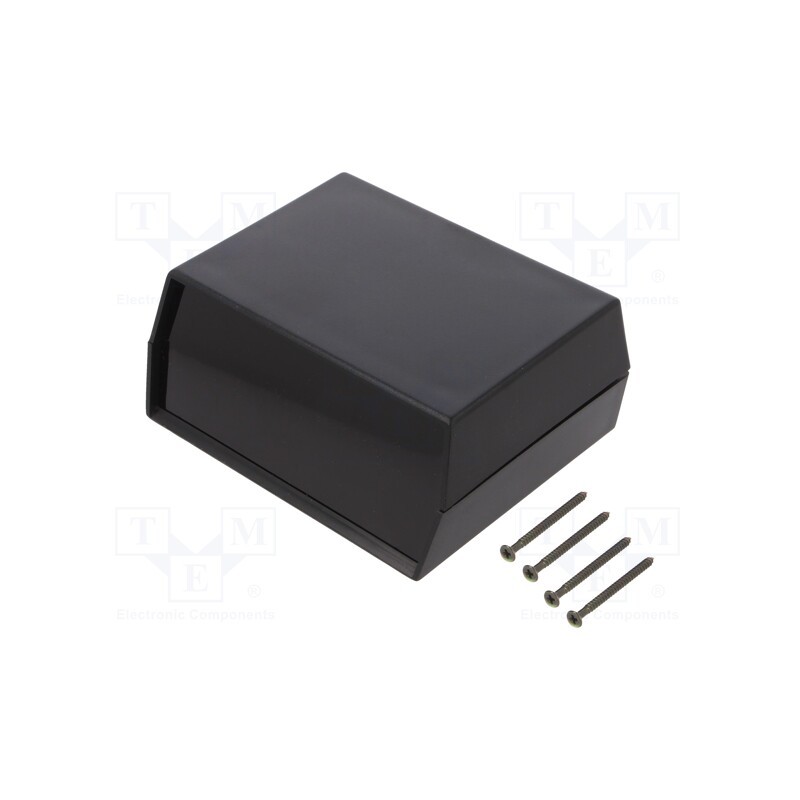 1 pcs x TEKO - D 12.9 - Enclosure: with panel, DIGITAL, X: 119mm, Y: 89mm, Z: 50mm, black