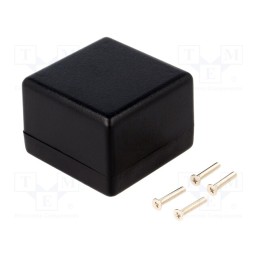 1 pcs x HAMMOND - 1594ABK - Enclosure: multipurpose, X: 56mm, Y: 56mm, Z: 40mm, 1594, ABS, black