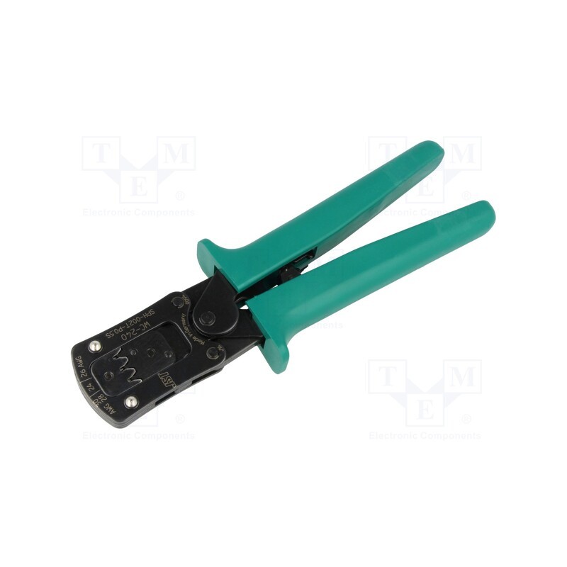1 pcs x JST - WC-240 - Tool: for crimping, terminals, SPH-002T-P0.5S, 193mm, steel