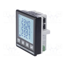 1 pcs x ALGODUE - 1211.0001.0001 - Meter: power quality analyser, for DIN rail mounting, LCD, 6A
