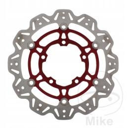 Front brake disc EBC vr3091red