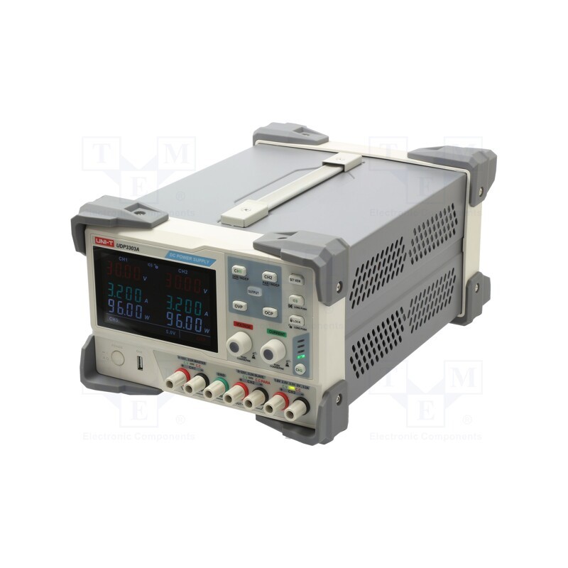 1 pcs x UNI-T - UDP3303A - Power supply: laboratory, linear,multi-channel, 0÷30VDC, 0÷3A