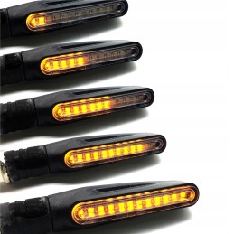 12x LED quad dynamic indicators, floating