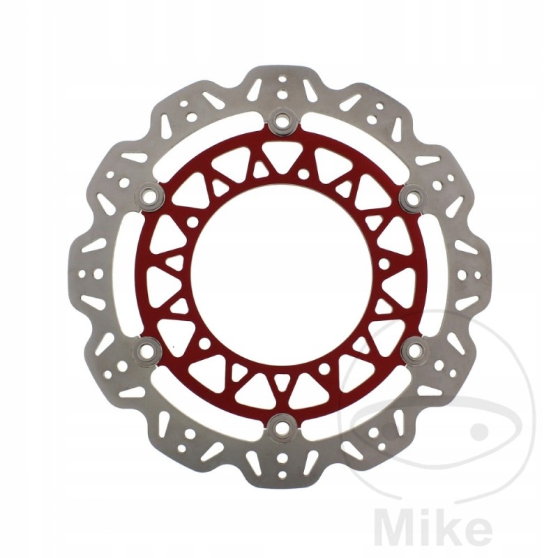 Front brake disc EBC vr2101red